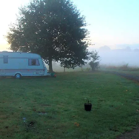 Campsite With Gypsy Vardo Bell Tent *